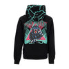 PROPAGANDA Felpa Leggera Cappuccio Uomo Triangle Panther Hoodie Black da uomo