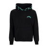 PROPAGANDA Felpa Leggera Cappuccio Uomo Triangle Panther Hoodie Black da uomo