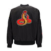 PROPAGANDA Giubbotto Bomber Uomo Baseball Bomber Black da uomo
