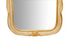 Biscottini SPECCHIERA DA PARETE IN LEGNO FINITURA FOGLIA ORO E AVORIO MADE IN ITALY