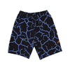 PROPAGANDA Pantalone Corto Tuta Uomo Triangle Gorilla Cargo Sweatshorts Black da uomo