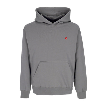 PROPAGANDA Felpa Leggera Cappuccio Uomo Royal Flush Hoodie Grey da uomo