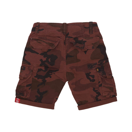 ALPHA INDUSTRIES Pantalone Corto Uomo Crew Short Camo Burned Camo da uomo