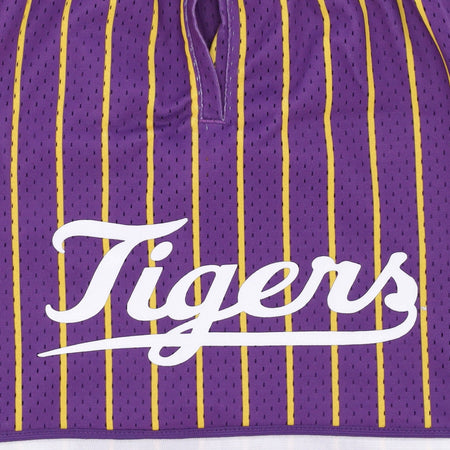 MITCHELL &amp; NESS Pantaloncino Basket Uomo Ncaa Hometown Mesh Short Loutig Purple da uomo