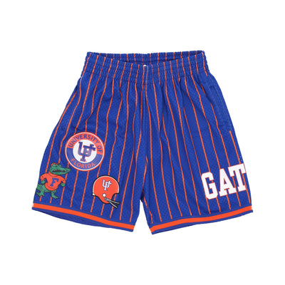 MITCHELL & NESS Pantaloncino Basket Uomo Ncaa Hometown Mesh Short Flogat Royal da uomo