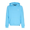 47 BRAND Felpa Leggera Cappuccio Uomo Mlb Emb Helix Base Runner Hoodie Neyyan Light Blue da uomo