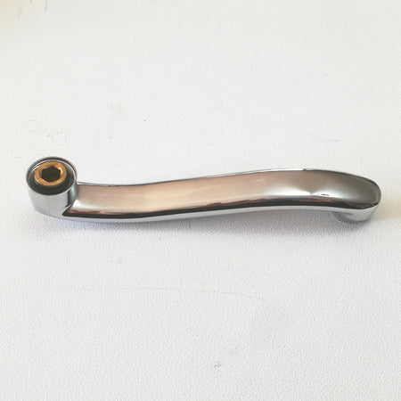 Canna cromata da 20cm per rubinetto lavello a parete