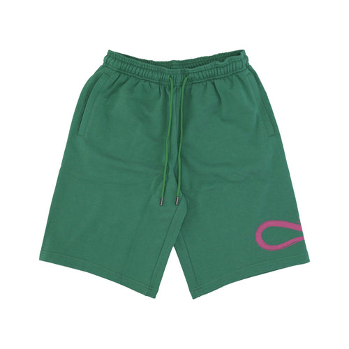 PROPAGANDA Pantalone Corto Tuta Uomo Logo Sweatshorts Green Bottle da uomo