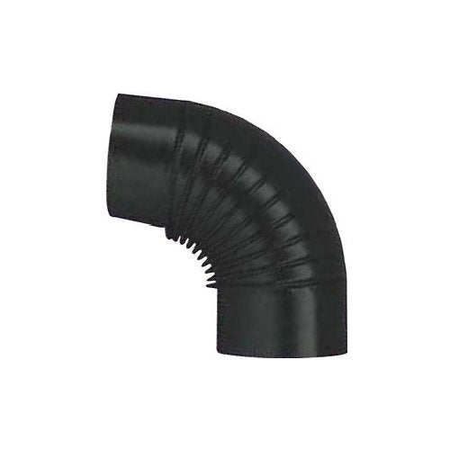 GOMITO SMALTATO ø CM 10 DA 90° NERO DF 701588