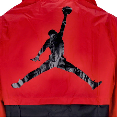JORDAN Giacca a Vento Uomo Essential Statement Woven Jacket Gym Red/black/black da uomo