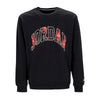 JORDAN Felpa Girocollo Uomo Essential Holiday Pld Fleece Crewneck Black/rattan da uomo