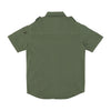 ALPHA INDUSTRIES Camicia Manica Corta Uomo Basic Shirt Sage Green da uomo