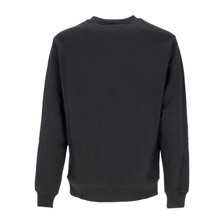 NEW BALANCE Felpa Leggera Girocollo Uomo Essentials Stacked Logo French Terry Crewneck Black da uomo