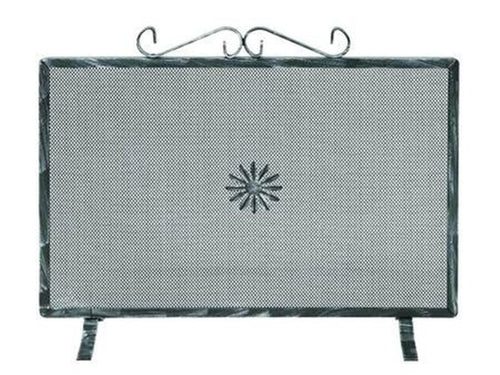 PARASCINTILLE RETTANGOLARE PER CAMINO CON DECORO - cm.70x50h. - FERR 408806