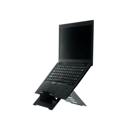 Riser supporto portatile nero, 135 - 220 mm, 30 - 57, Alluminio, Nero