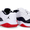 JORDAN Scarpa Bassa Uomo Air Jordan 11 Cmft Low White/black/university Red da uomo