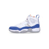 JORDAN Scarpa Alta Uomo Jumpman Two Trey White/hyper Royal/safety Orange/white da uomo