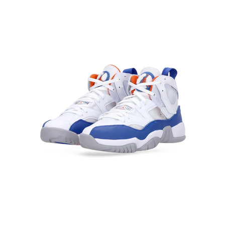 JORDAN Scarpa Alta Uomo Jumpman Two Trey White/hyper Royal/safety Orange/white da uomo