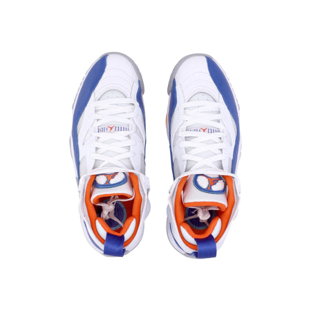 JORDAN Scarpa Alta Uomo Jumpman Two Trey White/hyper Royal/safety Orange/white da uomo