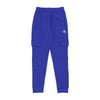 Adidas Pantalone Tuta Felpato Uomo Trefoil Essentials Cargo Semi Lucid Blue da uomo