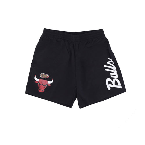MITCHELL & NESS Pantaloncino Uomo Nba Team Essentials Nylon Shorts Hardwood Classics Chibul Black da uomo