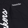 MITCHELL & NESS Pantaloncino Uomo Nba Team Essentials Nylon Shorts Hardwood Classics Loslak Black da uomo
