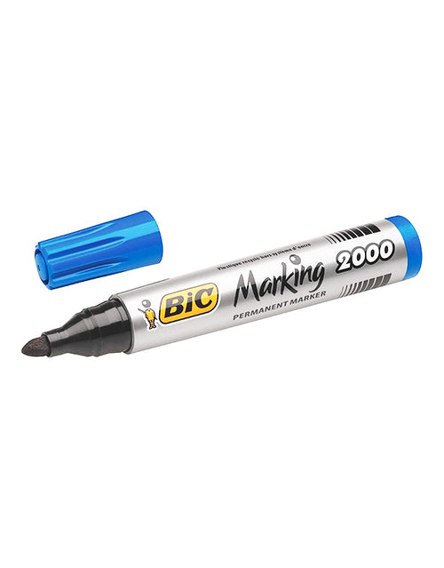 Marcatore permanente Bic Marking 2000 punta tonda blu