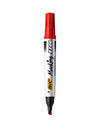 Marcatore permanente Bic Marking 2300 punta scalpello rosso