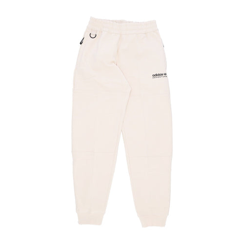 Adidas Pantalone Tuta Leggero Uomo Adventure Sweatpant Wonder White da uomo