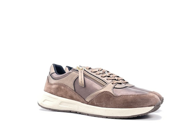 GEOX Sneakers Donna Bulmy Metal Dk tortora