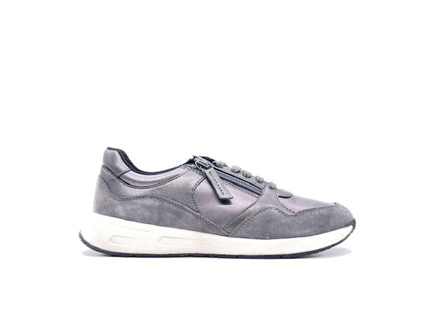 GEOX Sneakers Donna Bulmy Metal Dk Stone
