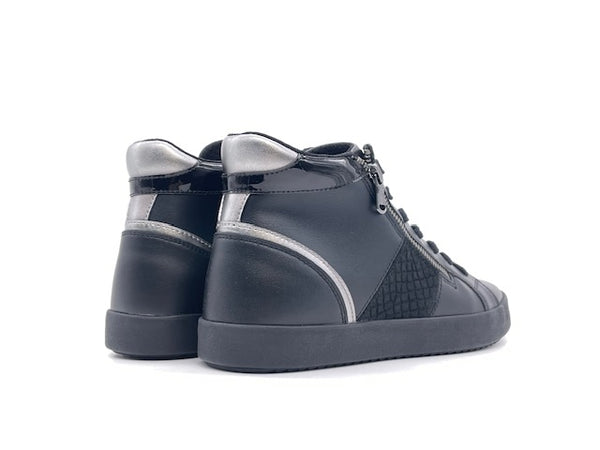 GEOX Scarponcino Donna Blomiee Black