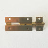 Catenaccio verticale da 120mm in ottone lucido