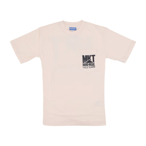 MARKET Maglietta Uomo Hardware Pocket Tee Sand da uomo