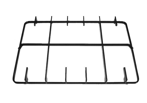 REX GRIGLIA 2 FUOCHI NERA MM 399 x 265 H 30 CUCINA A GAS- P 4483