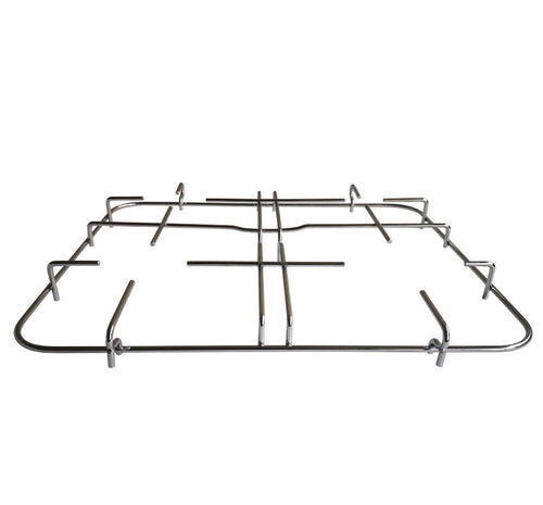 BOMPANI FOX GRIGLIA 4 FUOCHI COLORE INOX MM 425 x 355 CUCINA A GAS - F0401