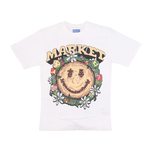 MARKET Maglietta Uomo Smiley Decomposition Tee Cloud da uomo