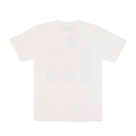 MARKET Maglietta Uomo Smiley Haters Tee Cream da uomo