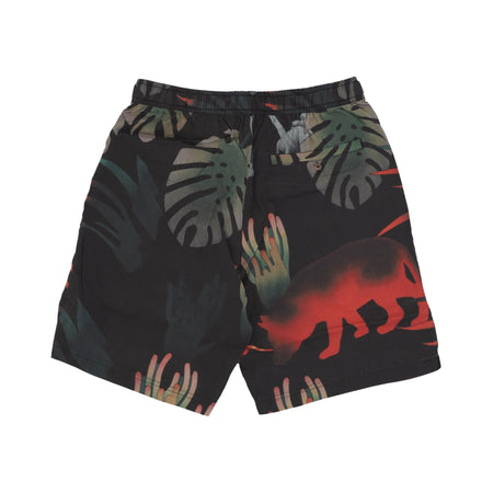 MARKET Pantalone Corto Uomo Vision Quest Shorts Black da uomo