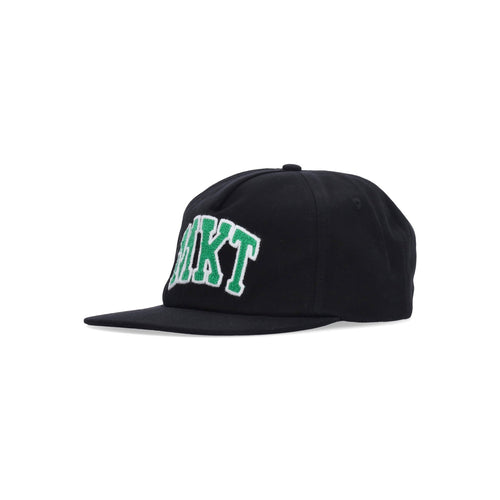 MARKET Cappellino Visiera Piatta Uomo Arc 5 Panel Hat Black da uomo