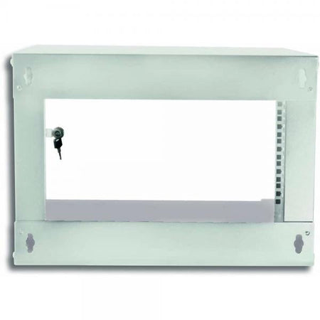 Armadio Rack 19'' a Muro 6U prof. 450 Grigio Assemblato