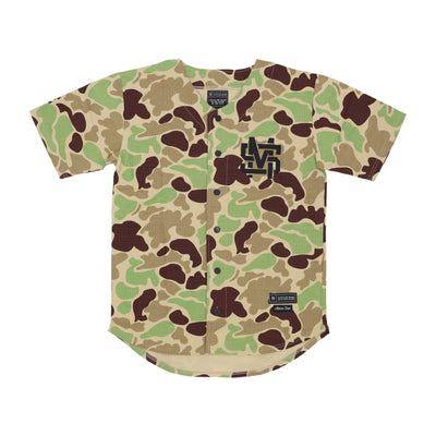 5TATE OF MIND Casacca Bottoni Uomo Monogram Jersey Camouflage da uomo