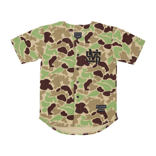 5TATE OF MIND Casacca Bottoni Uomo Monogram Jersey Camouflage da uomo