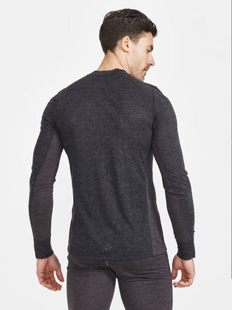 Completo Termico Uomo Craft Wool Mix Set