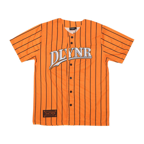 DOLLY NOIRE Casacca Bottoni Uomo Goat Catcher Baseball Shirt Orange da uomo