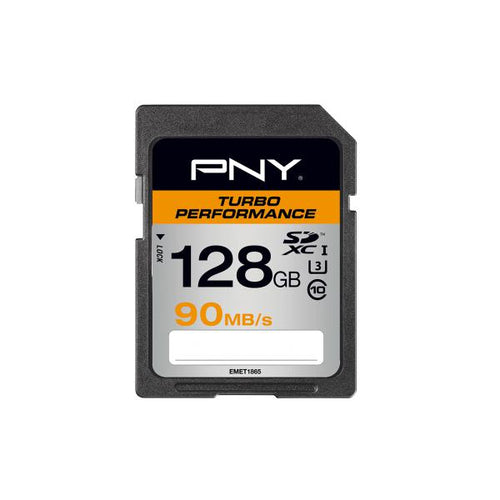 PNY Turbo Performance 128 GB SDXC UHS-I Classe 10 (PNY SDXC 128GB Turbo Performance 90MB/s [while stocks last] [5Years warranty])