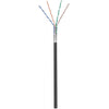 Matassa F/UTP Cavo Cat.5E CCA 100m Flessibile da Esterno Nero