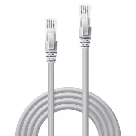 LINDY CAVO DI RETE CAT.6 U/UTP NON SCHERMATO 3MT GRIGIO