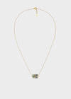 Collana julyacc.ino oro pietra tube