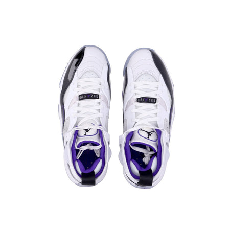 JORDAN Scarpa Alta Uomo Jumpman Two Trey White/dark Concord/black da uomo